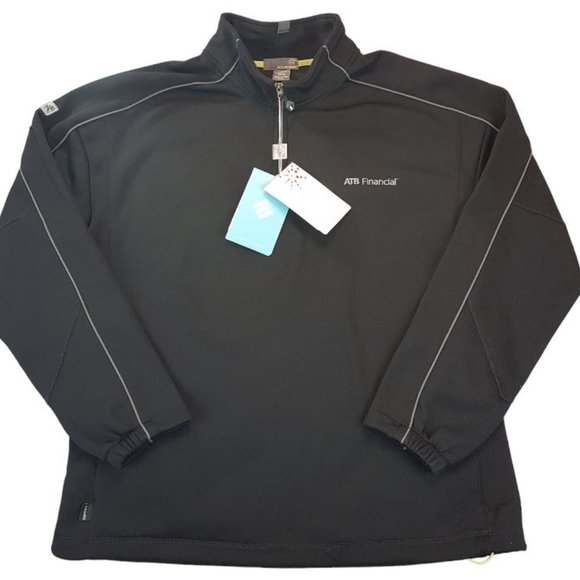 OUTER BOUNDARY Jacket Large US L Smart Tech Quarter Zip Fleece ATB Financial - Picture 16 of 16